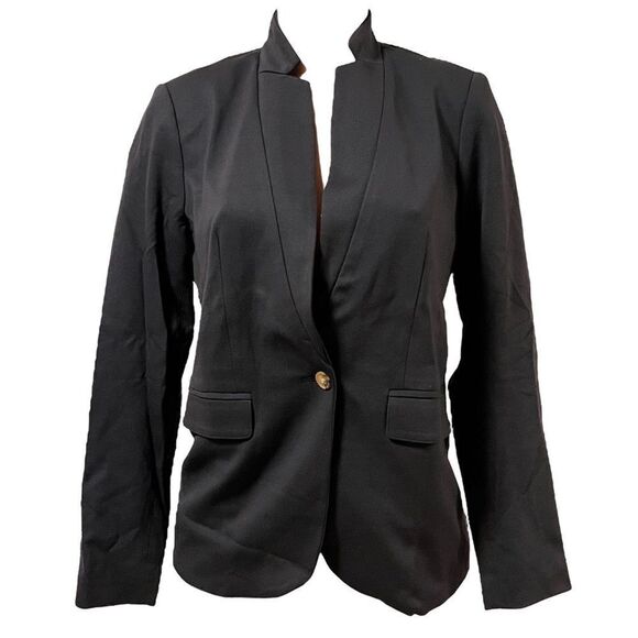 Studio Park x Jayne Brown Ponte Knit Notch Collar Blazer - Picture 1 of 5